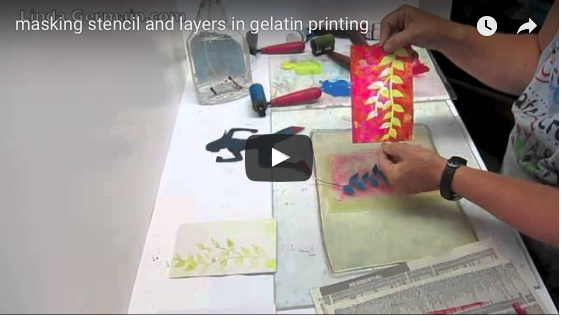 printmaking videos by linda germain