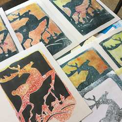 Gelatin Printmaking Tips - Linda Germain