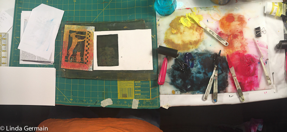 4 tips to make gelatin printmaking more satisfying - Linda Germain