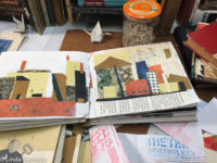 use children books to make collages