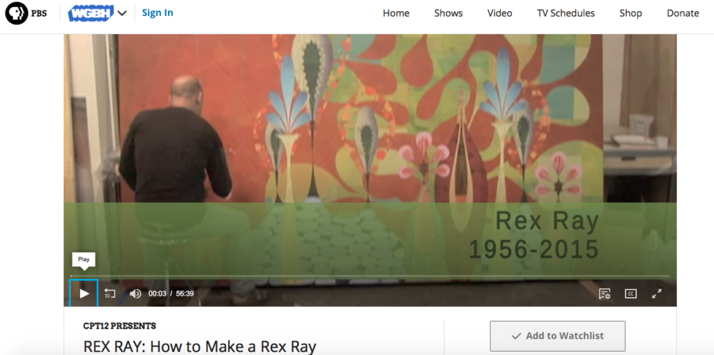 REX ray on PBS