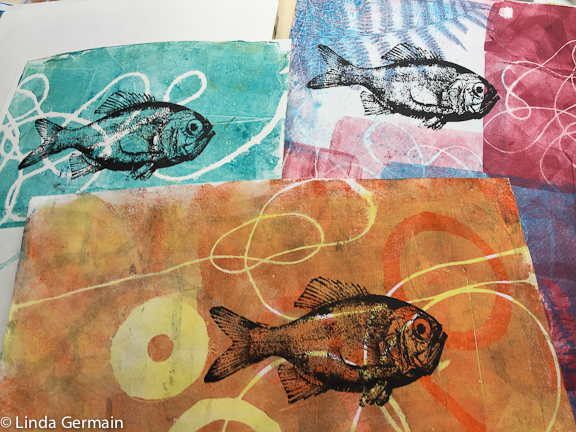 Gelatin Printmaking Tips - Linda Germain