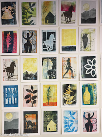100 print project class by Linda Germain