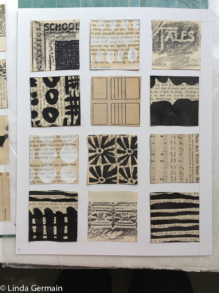 collage of book pages