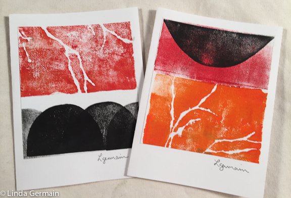 Why use a baren to make prints by hand? - Linda Germain