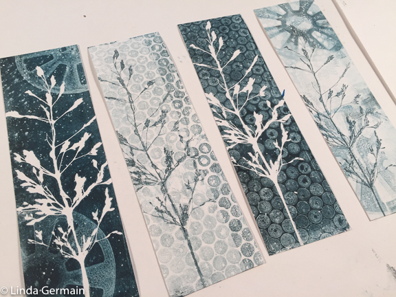 Traveling printmaking supplies - Linda Germain