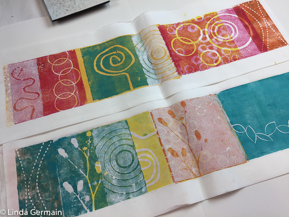 Make a Baren for Relief Printing - Linda Germain