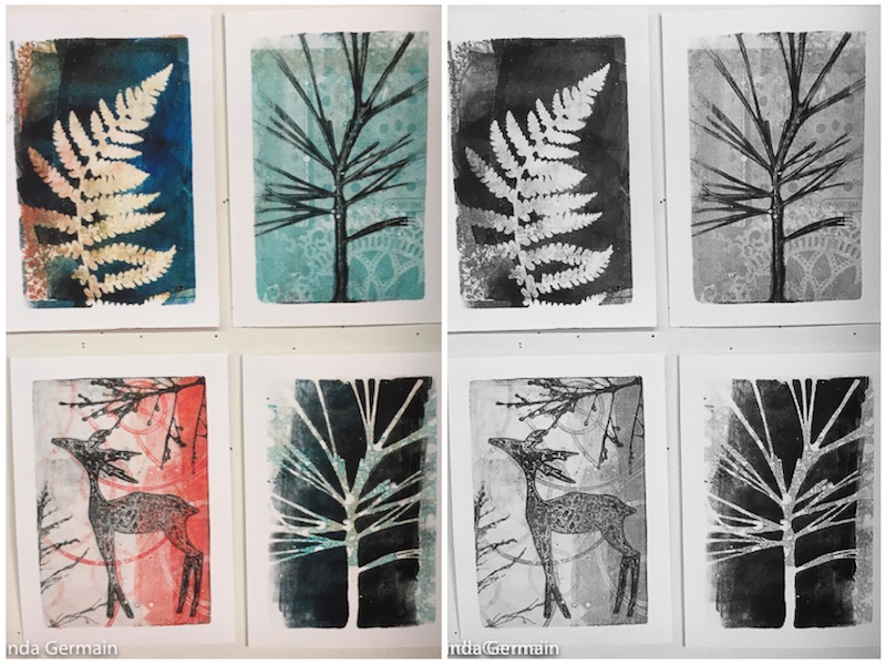 Why use a baren to make prints by hand? - Linda Germain