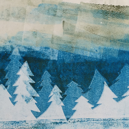 Gelatin Printmaking Tips - Linda Germain