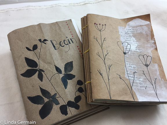 Handmade sketchbooks